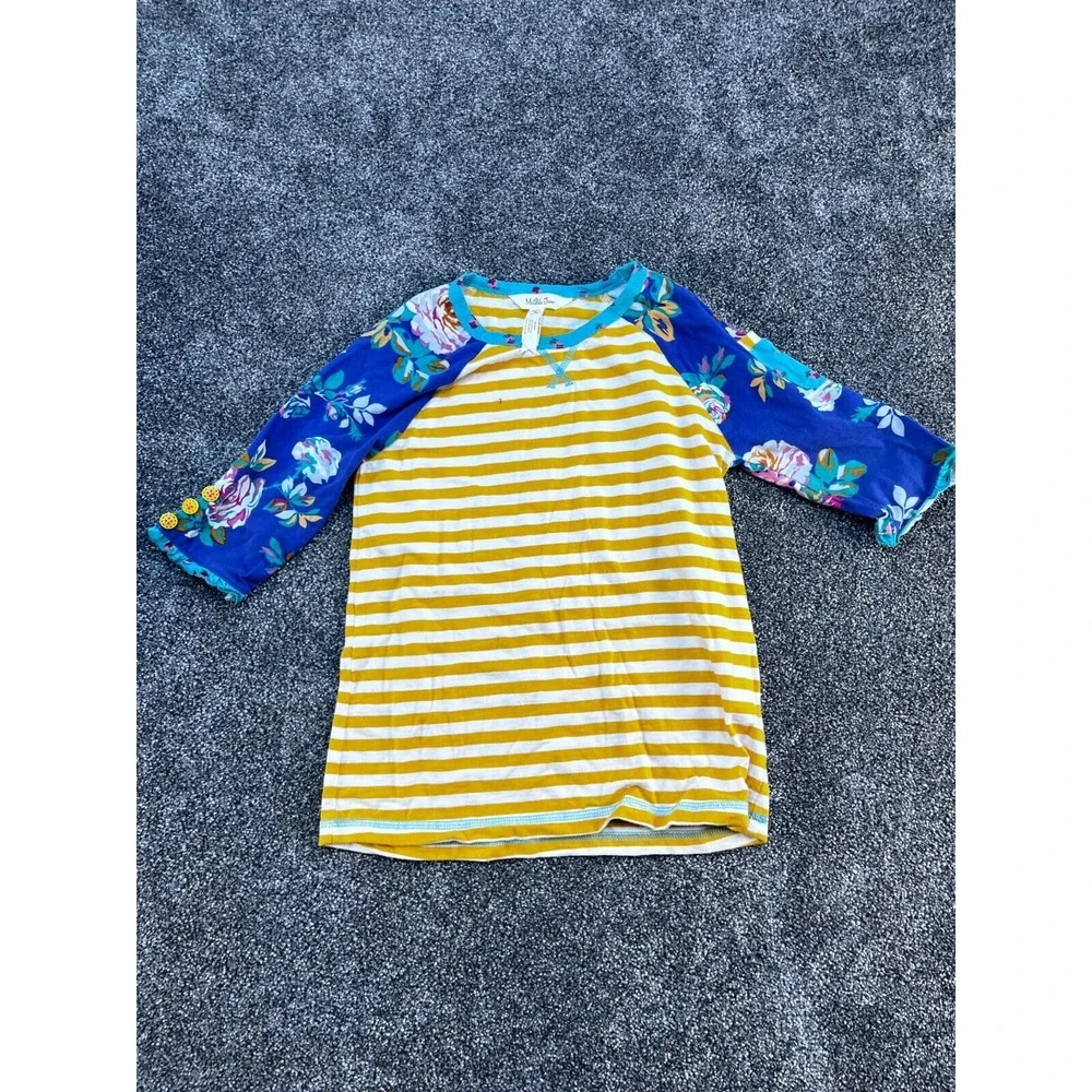 Toddler Girl's MATILDA JANE size 8‎ Multi-Color shirts 3 piece Lot